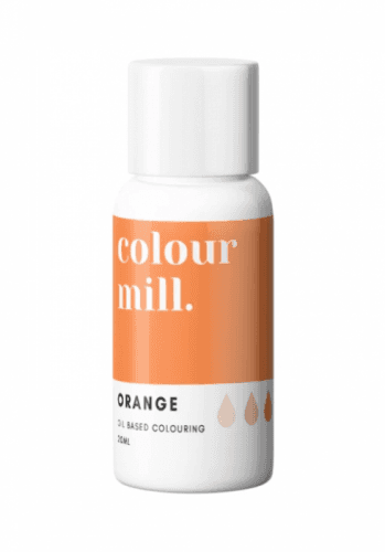 Olejová barva 20ml vysoce koncentrovaná oranžová - colour mill