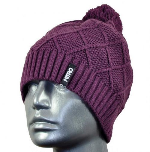 Nitro zimní čepice JETT HAT purple