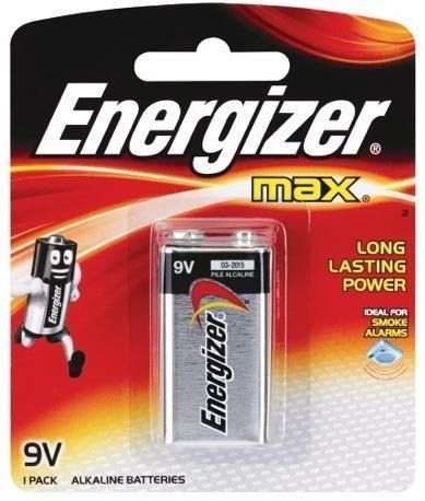 ENERGIZER 9V MAX