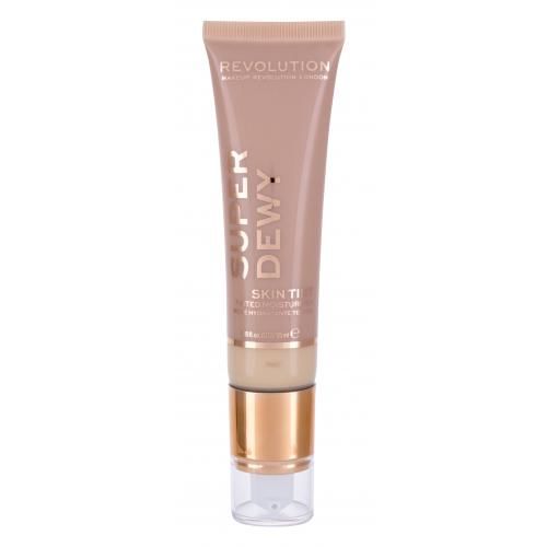 Makeup Revolution London Superdewy Skin Tint 55 ml tónovací hydratační krém pro ženy Fair