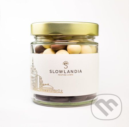 Výber dražovaných orechov v čokoláde - Slowlandia