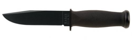 Nůž s pevnou čepelí KA-BAR® 2221 - Mark I Black (Barva: Černá)