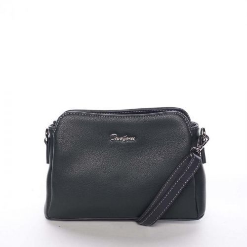 Dámská crossbody kabelka tmavě zelená - David Jones Hame zelená