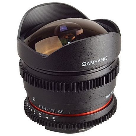 SAMYANG 8 mm T3,8 VDSLR UMC Fish-eye CS II pro Canon EF (APS-C)