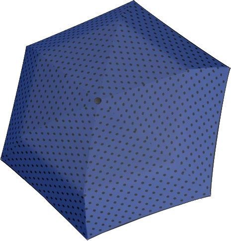 Doppler Dámský skládací mechanický deštník Hit Mini Flat Dots 722565PD03