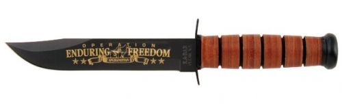 Nůž s pevnou čepelí KA-BAR® US ARMY Operation Enduring Freedom Afghanistan