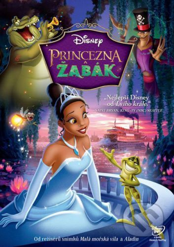 Princezná a žaba DVD