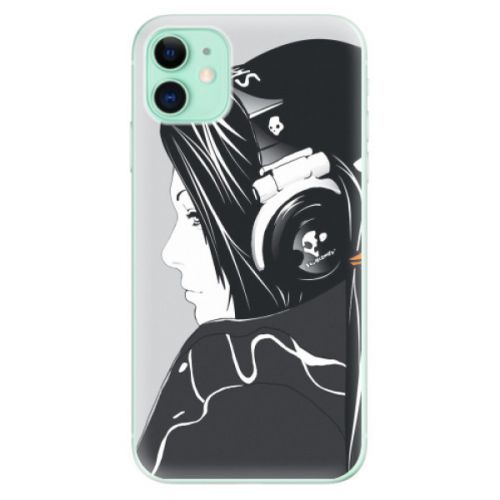 Odolné silikonové pouzdro iSaprio - Headphones - iPhone 11