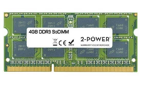 2-Power 4GB PC3-10600S 1333MHz DDR3 CL9 SoDIMM 2Rx8 ( DOŽIVOTNÍ ZÁRUKA ), MEM5103A