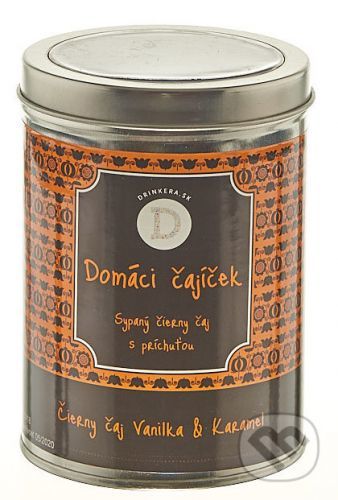 Domáci čajíček: Čierny čaj Vanilka & Karamel - Drinkera SK