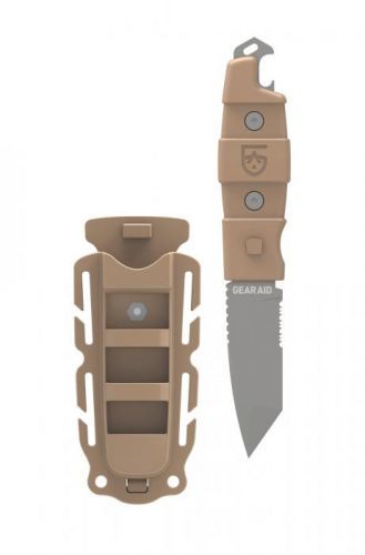 Nůž s pevnou čepelí Gear Aid® Kotu Survival - Coyote (Barva: Coyote)