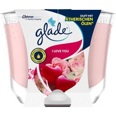 Glade Maxi I Love You vonná svíčka, 224 g