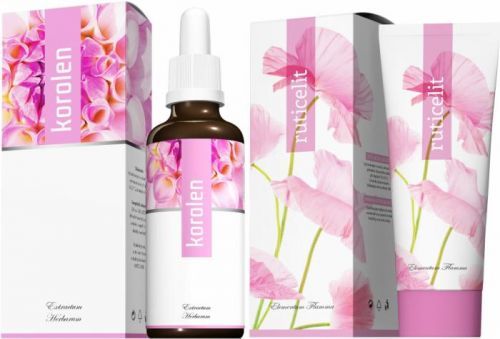 Energy Korolen 30 ml + Ruticelit krém 50 ml dárková sada