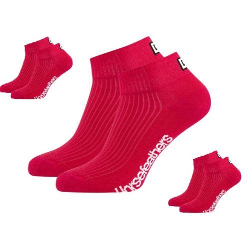 Horsefeathers ponožky Run 3Pack garnet rose 20/21 Velikost: 7-8