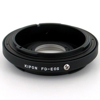B.I.G. adaptér objektivu Canon FD na tělo Canon EF s optikou