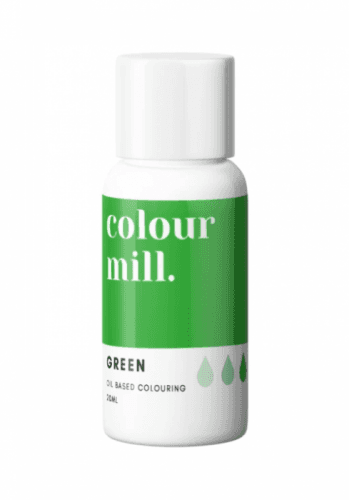 Olejová barva 20ml vysoce koncentrovaná zelená - colour mill