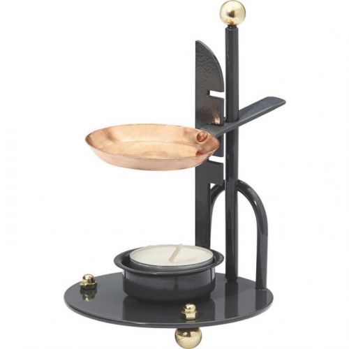 KAHÁNEK NA VONNÉ UHLÍ, - barvy grafitu, barvy zlata, měděné barvy