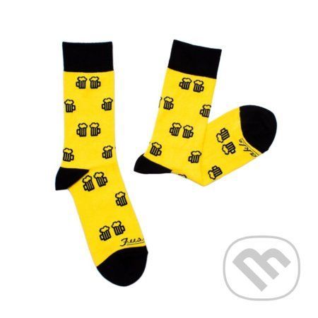 Ponožky Na zdraví žlté M - Fusakle.sk