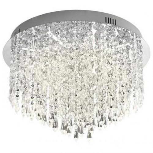 STROPNÍ LED SVÍTIDLO - barvy chromu