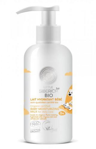 Natura Siberica Little siberica - organické certifikované hydratační mléko pro každodenní péči 250 ml