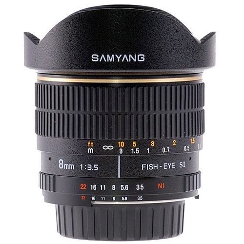 SAMYANG 8 mm f/3,5 MC Fish-eye CS pro Samsung NX