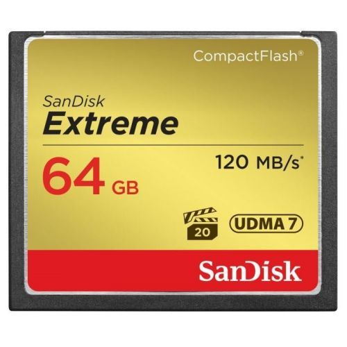 SANDISK CF 64GB EXTREME 120 MB/s UDMA 7