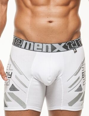 Xtremen boxerky Printed Large Boxer 01 White Velikost: XL