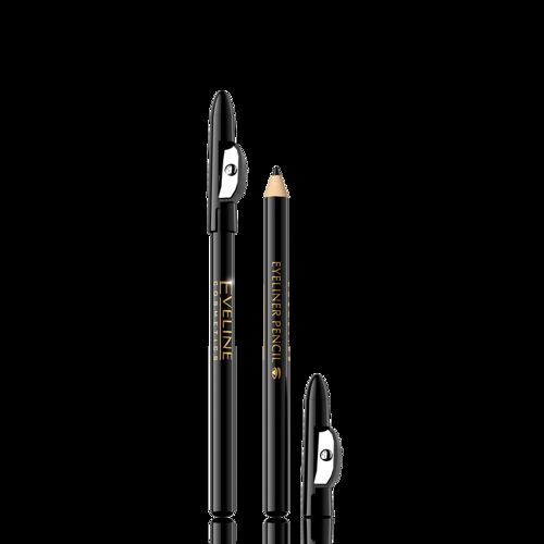 Eveline Cosmetics Eyeliner Pencil tužka na oči Odstín: Black 10 ml