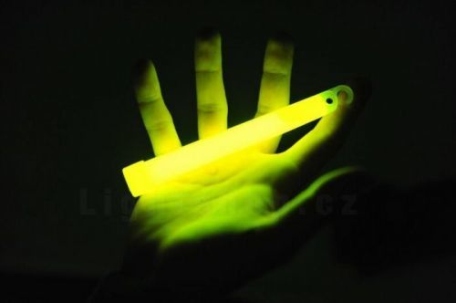 Chemické světlo - tyčinka Lightstick® Sport 25 ks - žluté