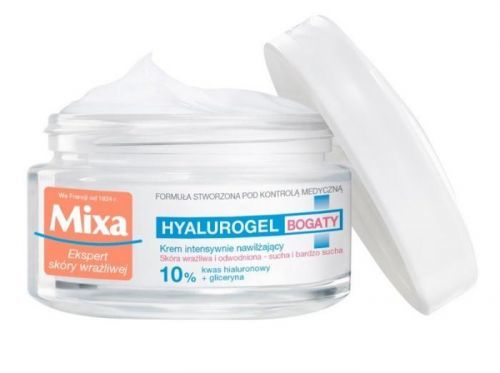 Mixa Hyalurogel Rich krém Cream Hydration 24H 50 ml