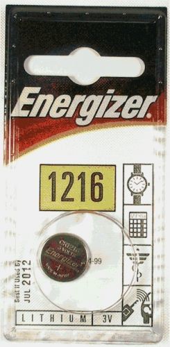 ENERGIZER CR 1216 / 1ks