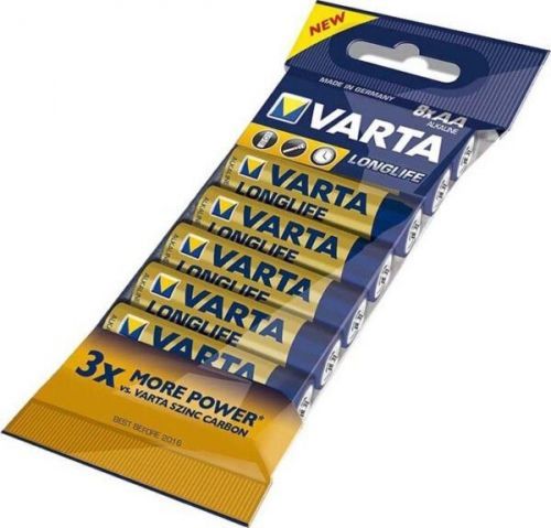 Varta LR06 Longlife Extra Folia 8 Pack