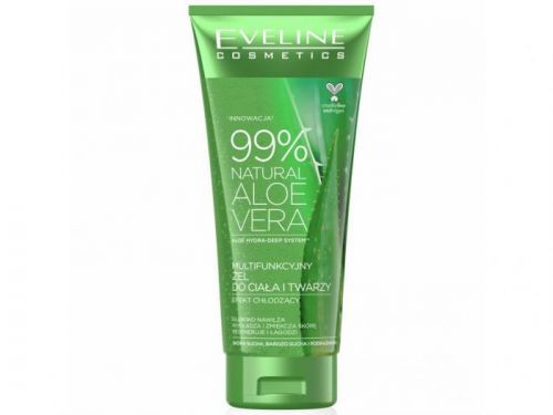 Eveline Cosmetics Natural Aloe vera Multifunkční gel na tvář i tělo 250 ml
