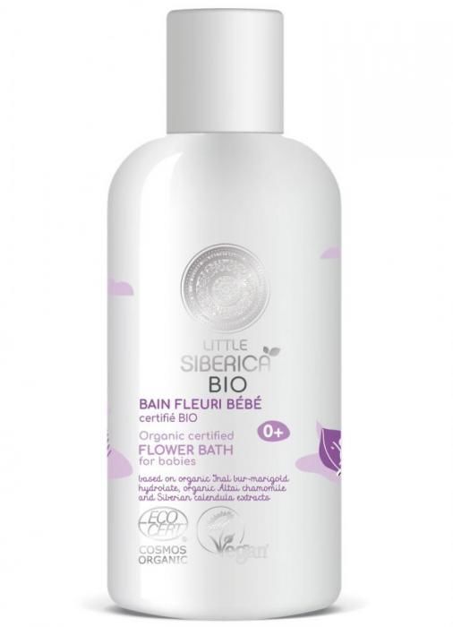 Natura Siberica Organická certifikovaná květinová pěna do koupele pro děti 250 ml