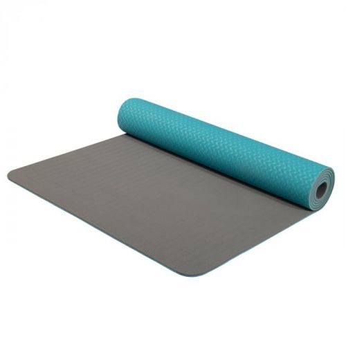 Yate Yoga Mat TPE tyrkys-šedá