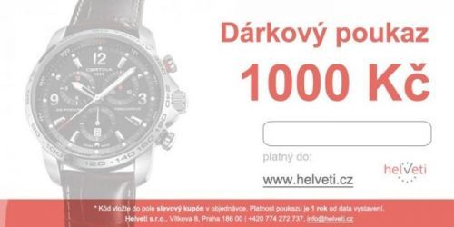 Helveti Dárkový poukaz 1000 Kč