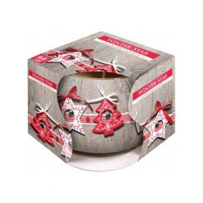 Aura Zimní hvězda vonná svíčka, 100 g