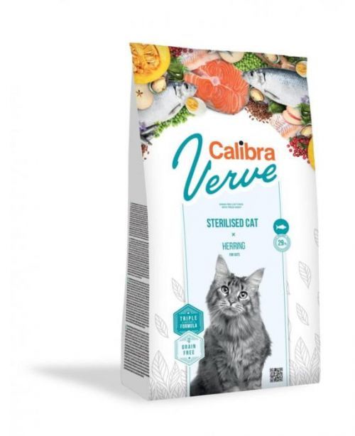 Calibra Cat Verve GF Sterilised Herring 3,5 kg NEW