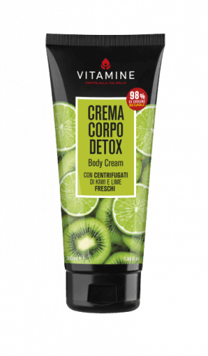 Vitamine Detox Tělový krém kiwi a limetka 200ml