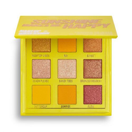 Makeup Obsession Paletka očních stínů Sunshine Makes Me Happy (Shadow Palette) 11,7 g