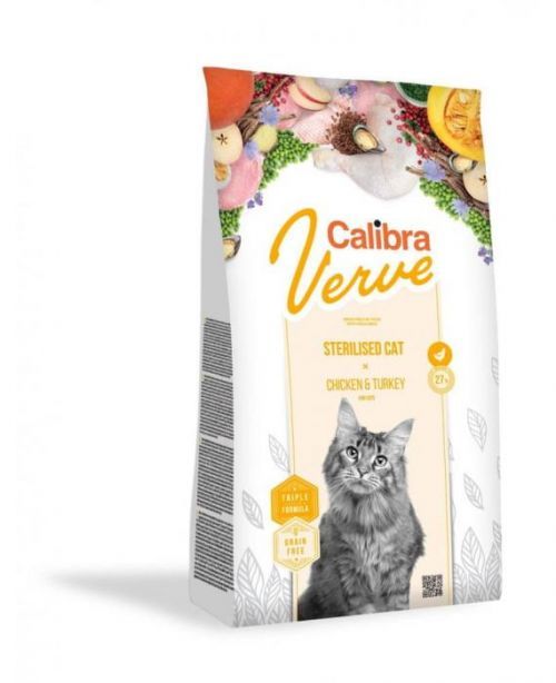 Calibra Cat Verve GF Sterilised Chick&Turkey 3,5 kg NEW