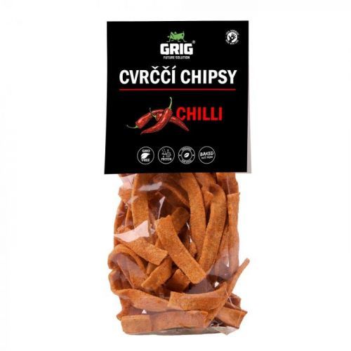 Grig Proteinové cvrččí chipsy chilli 70g