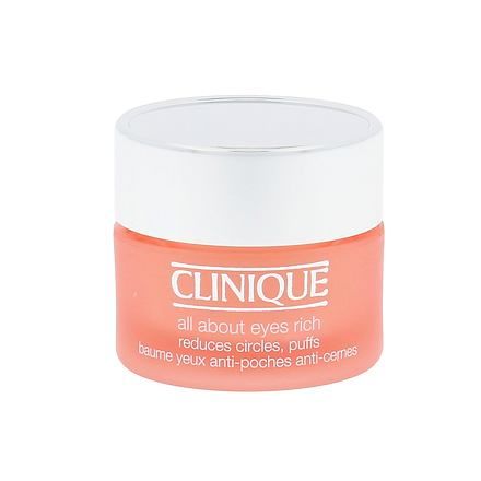 Clinique All About Eyes Rich protivráskový oční krém 15 ml pro ženy