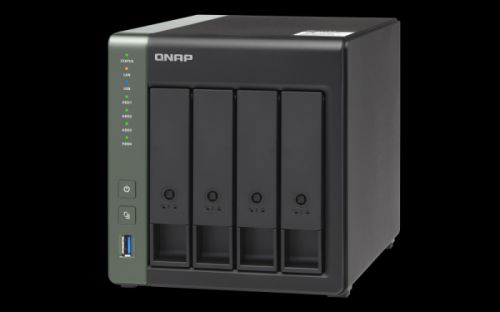 QNAP TS-431X3-4G (1,7GHz / 2GB RAM / 4x SATA / 1x GbE / 2x 2,5GbE / 1x 10GbE SFP+ / 3x USB 3.2)