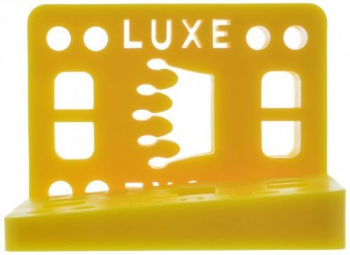 Luxe podložky na longboard úhlované Wedge Riser Yellow 1/2