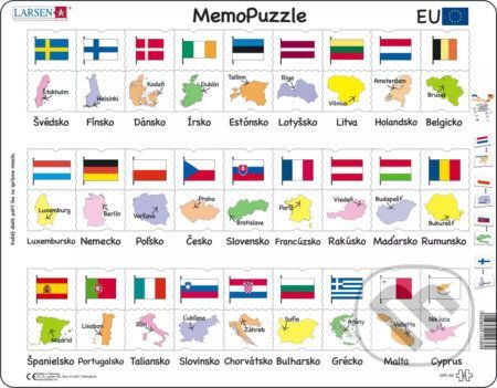 MemoPuzzle: EÚ Pexeso puzzle - Larsen