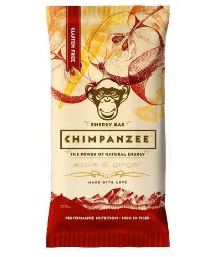 Chimpanzee Energy bar apple - ginger 55 g