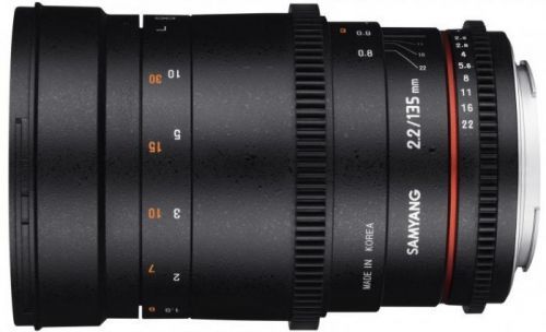 SAMYANG 135 mm T2,2 VDSLR ED UMC pro Nikon F