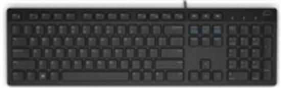 Multimediálna klávesnica Dell – KB216 - francúzština (AZERTY) - čierna, 580-ADGU