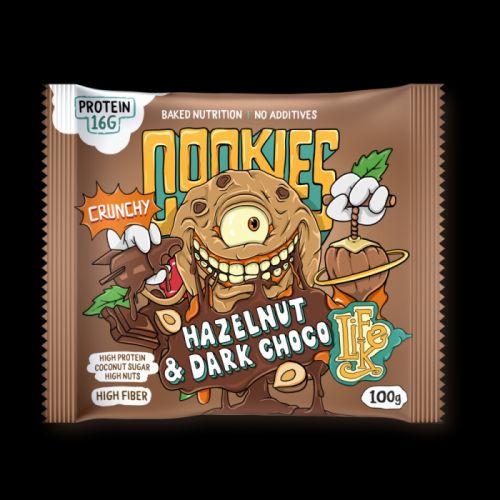 LifeLike - Cookies sušenka Hazelnut Chocolate - 100g